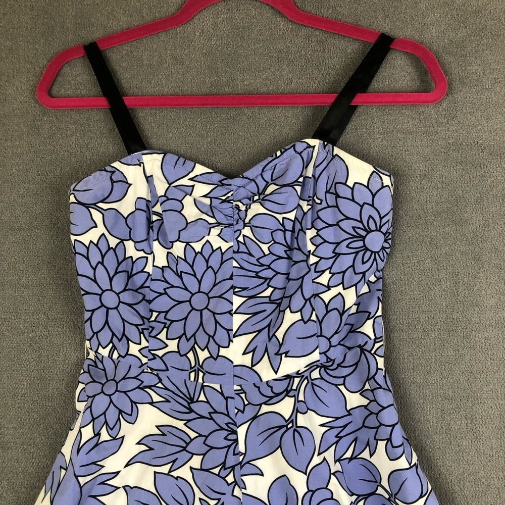 Guess Retro floral pinup dress size 1 - Picture 2 of 12